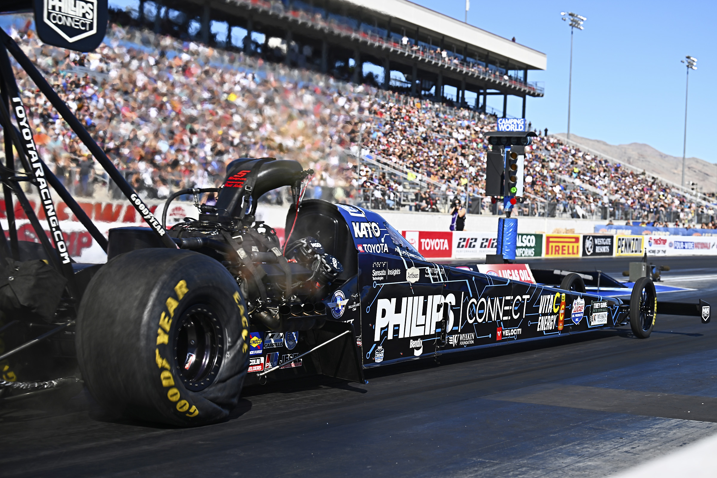 ASHLEY LEAVES VEGAS WITH POMONA BATTLE LOOMING - Justin Ashley Racing