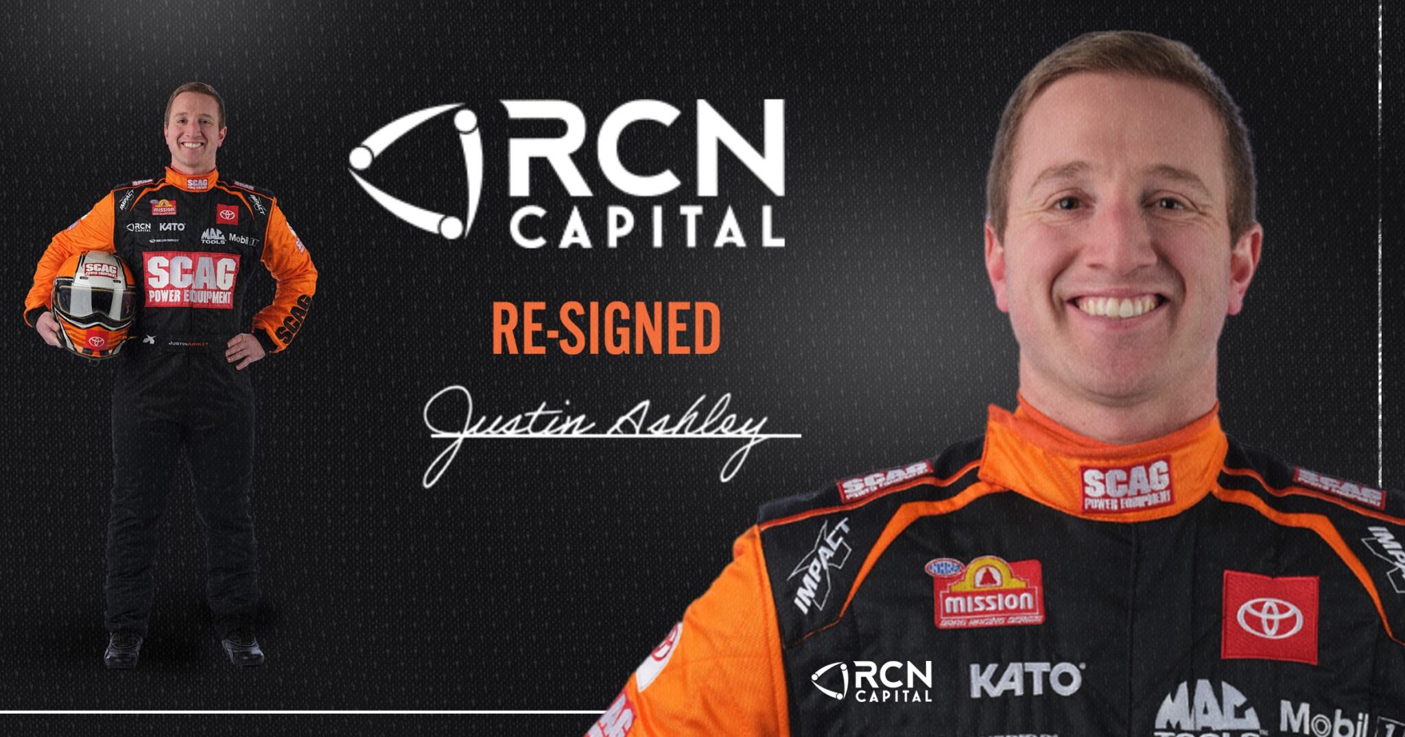 RCN CAPITAL EXPANDS PARTNERSHIP WITH SCAG RACING’S TOP FUEL DRAGSTER ...