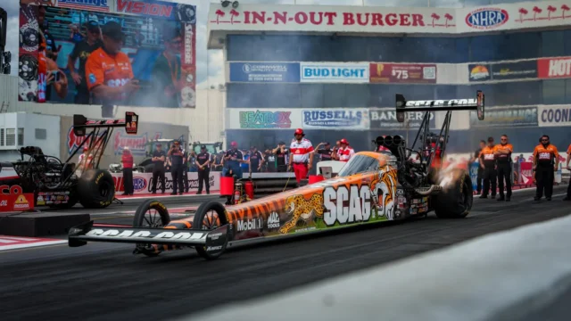 Thought today was a really solid day for us. On the track, we made a lot of good progress and put together two really nice runs that have us sitting in the No. 9 spot heading into race day tomorrow. Off the track, I really enjoyed spending time with all of our guests, especially our SCAG Power Equipment partners. It’s always great getting to connect with them. Looking forward to an awesome race day tomorrow!

@scagracing | @scagmowers | @nhra | @katofastening | @impactbymcs | @mactools38 | @mobil1racing | @mobil1 | @rcn_capital 

#NHRA #TopFuel #DragRacing