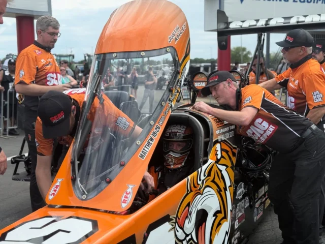 It was a valiant effort for our Scag Power Equipment team this weekend. We made two quality runs on raceday including a 3.69 at over 336mph. Losing a close race stings but only for a short time. 

We’re very proud to be a part of the Scag Power Equipment family and represent all of Scag Nation. On to South Georgia Motorsports Park! #4WideNats 

📺: #NHRAonFS1 @ 7P ET

@scagracing | @scagmowers | @nhra | @impactbymcs | @mactools38 | @mobil1racing | @mobil1 | @fasttz1 

#DragRacing #Nitro #NHRA