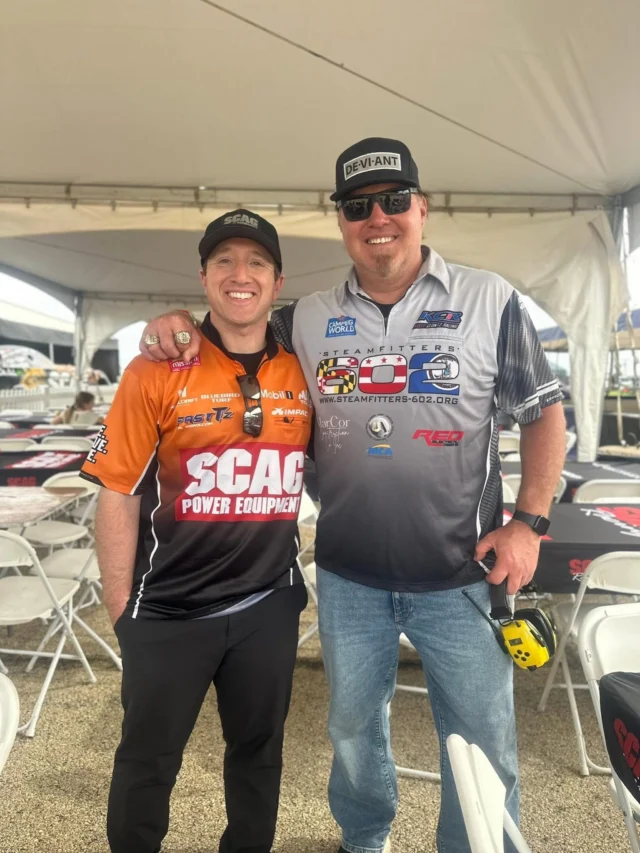 It was great catching up with my friend Scott Spiezio for a few minutes at the NHRA Route 66 Nationals. Scott is an excellent human being and also happens to be a 2x World Series champion. He’s working on some fun projects that we’re hoping to see soon!