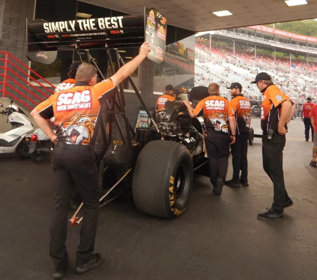 Champions are built before race day. #ThunderValleyNats 

@scagracing | @scagmowers | @nhra | @impactbymcs | @mactools38 | @mobil1racing | @mobil1 | @fasttz1

#DragRacing #Nitro #FastCars #Racing