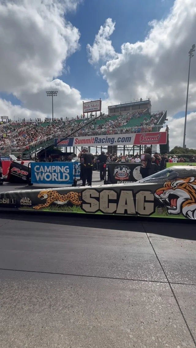 A round 1 loss for us today in Norwalk, but we know where we’re going and won’t stop until we get there. That starts tomorrow during testing. Most importantly, I’d like to thank all of the active and veteran military members who came to sign our #SimplyTheBrave cars this weekend. We are honored and grateful for your service. Team SCAG will be ready for Sonoma! #NorwalkNats 

📺#NHRAonFox 5:30P ET

@scagracing | @scagmowers | @nhra | @impactbymcs | @mactools38 | @mobil1racing | @mobil1 | @fasttz1 

#DragRacing #NHRA