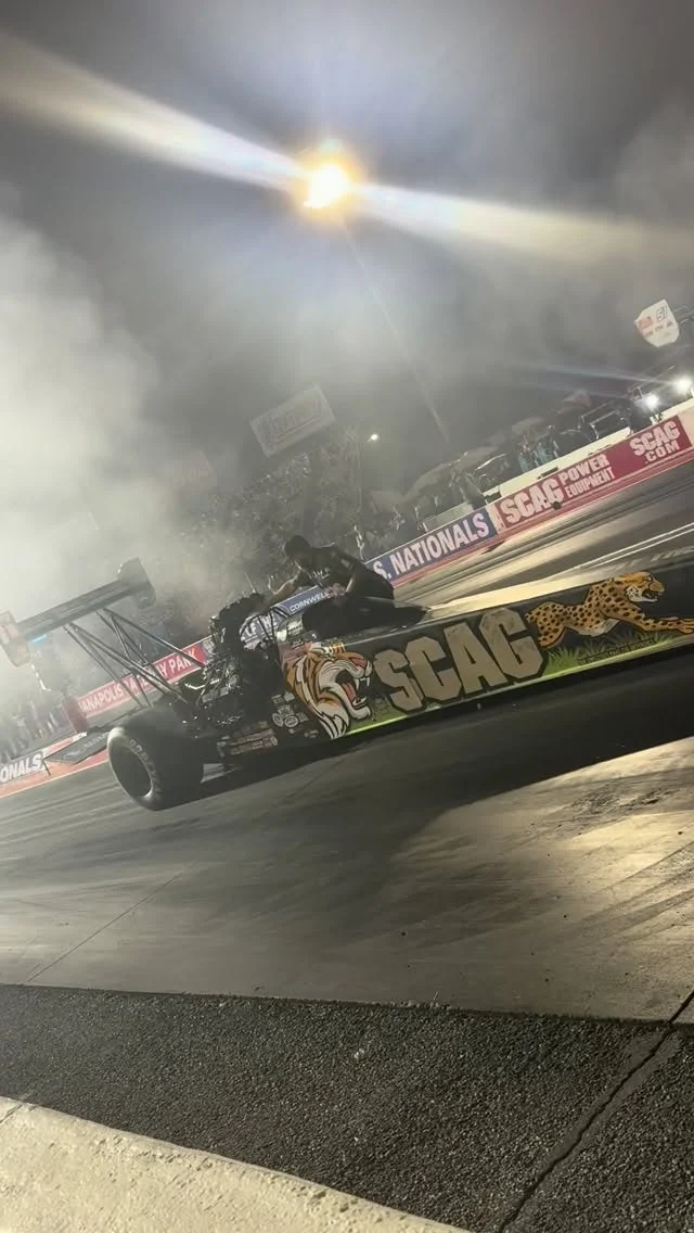 Today was a great start for us. It was our goal to make sure we qualified solidly in the top half of the field and Q1 and that’s exactly what we did. Sliding into the number five spot so super happy kicking off the weekend the right way and anytime you roll through the gates here I just feel special. It feels different, so you always wanna win and you know we’re starting off the right way so I’m super proud of Tommy, Jason, and the whole SCAG power equipment team. We’ll come back tomorrow and try and turn on some win lights, and win that Mission Foods #2Fast2Tasty challenge. #USNats

@scagracing | @scagmowers | @nhra | @impactbymcs | @mactools38 | @mobil1racing | @mobil1 | @fasttz1 

#DragRacing #NHRA #TopFuel