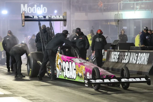 We’re off to a good start here at the Stampede of Speed. Two quality laps put our Scag Power Equipment Top Fuel dragster into the top half of the field at number 7. The conditions should be cool tomorrow. We’ll look to improve and move ourselves up the ladder. #FallNats

@scagracing | @scagmowers | @nhra | @impactbymcs | @mactools38 | @mobil1racing | @mobil1 | @fasttz1 

#DragRacing #TopFuel #Dragster #BreastCancerAwareness